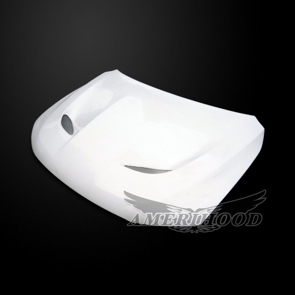 Fiberglass Heat Extraction Style Hood 11-23 Dodge Durango - Click Image to Close